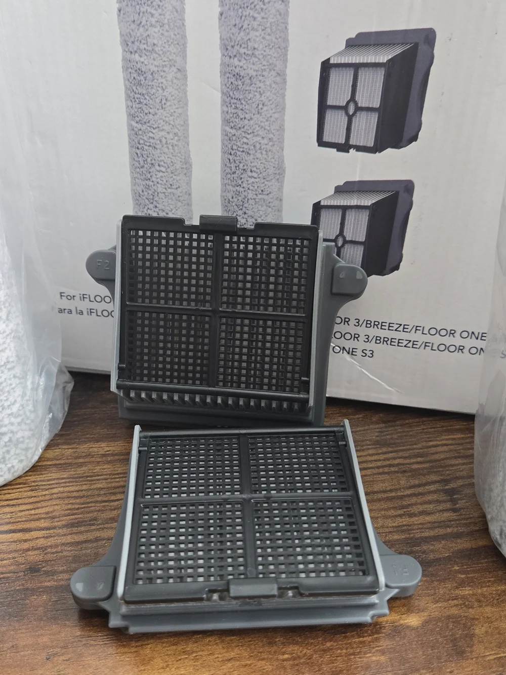 Gray Dry Filter & Brush Roller Replacement